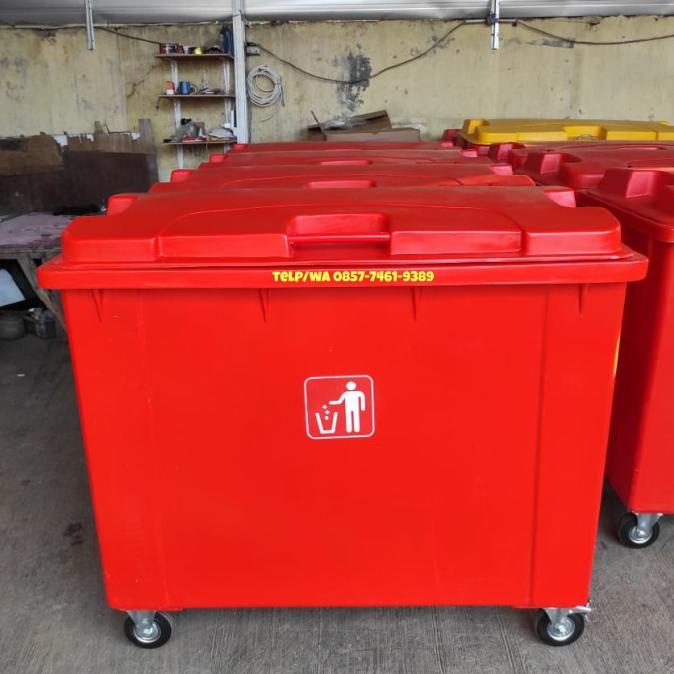 Jual Tongtempat Sampah Besar 660 Liter Roda Dari Fiber Terbaik Shopee Indonesia 1056