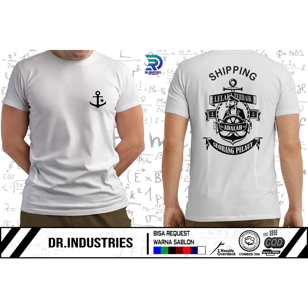 Jual Kaos Pelaut Shipping Kapal Pelaut Dr Industries Shopee Indonesia