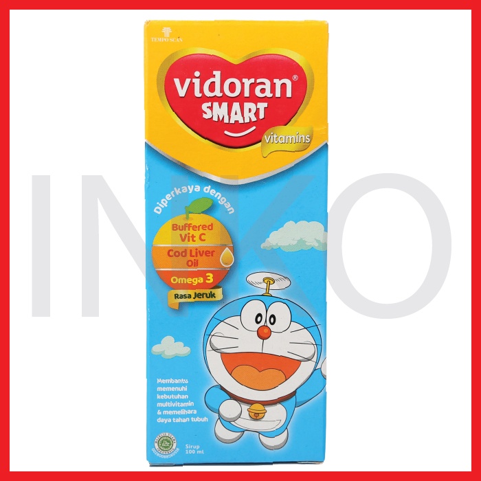 Jual VIDORAN SMART VITAMINS SIRUP RASA JERUK 100ML | Shopee Indonesia