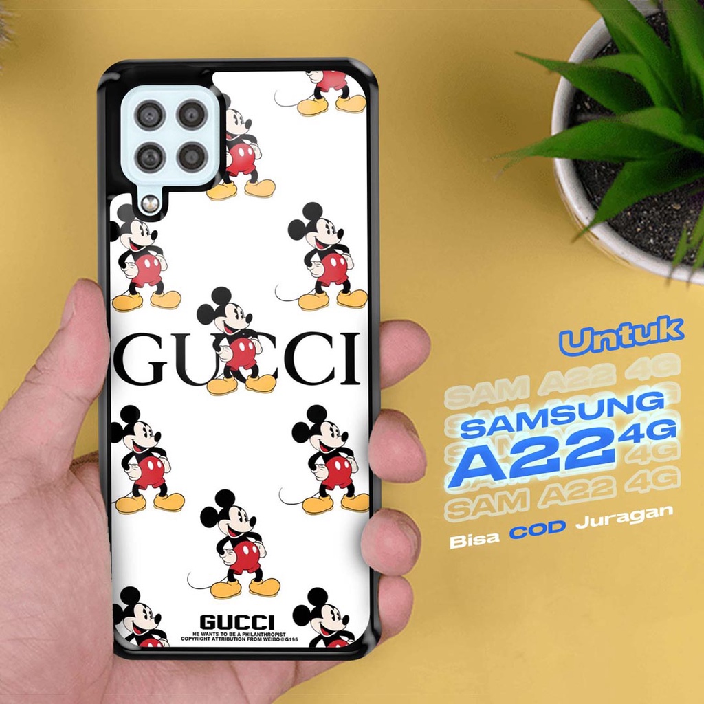 Softcase Gucci Mickey Iphone Case Jual Casing SAMSUNG A22 4G CASE