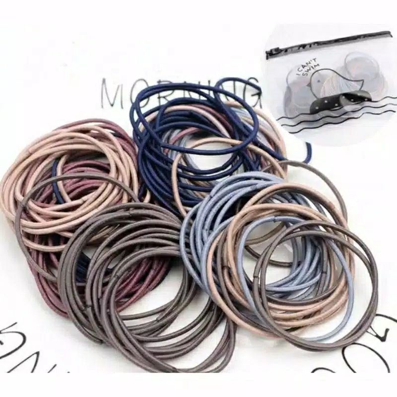 Jual IKAT RAMBUT KOREA / CERMIN TRAVEL SIZE MINI | Shopee Indonesia