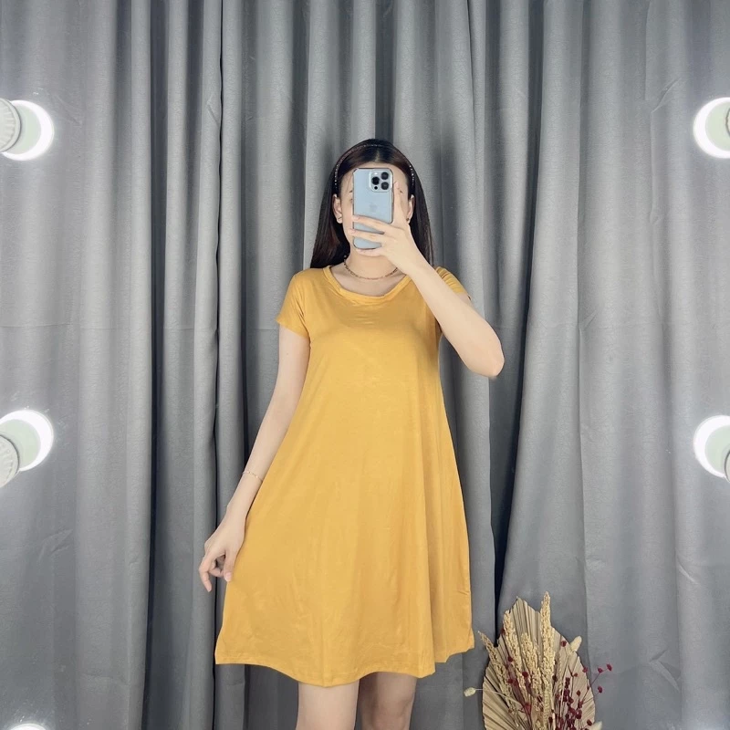 Gambar 3 Ladies Collection Dress Mola 975 Babydoll – Swing Dress Wanita Jumbo Spandek Rayon