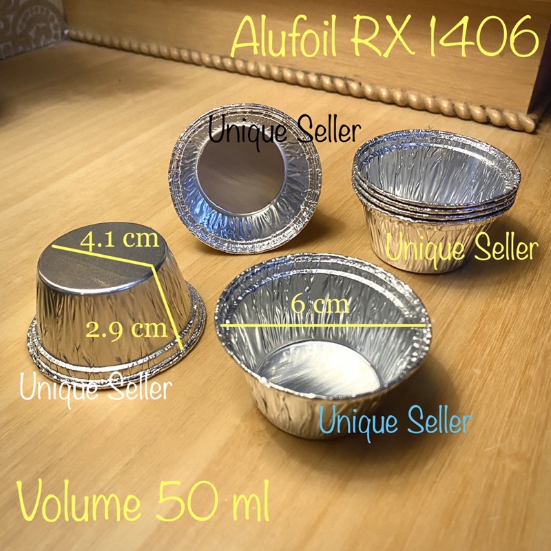 Jual Aluminium Foil Cup Bulat RX 1406 Bestfresh / Aluminium Foil