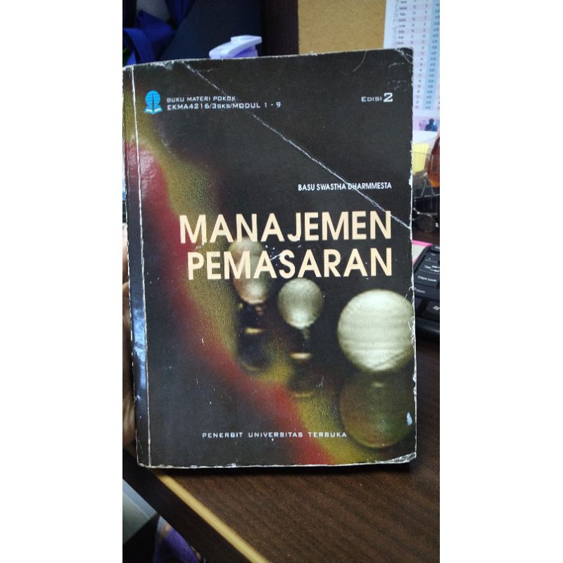 Jual Buku Manajemen Pemasaran Universitas Terbuka Edisi 2 | Shopee ...