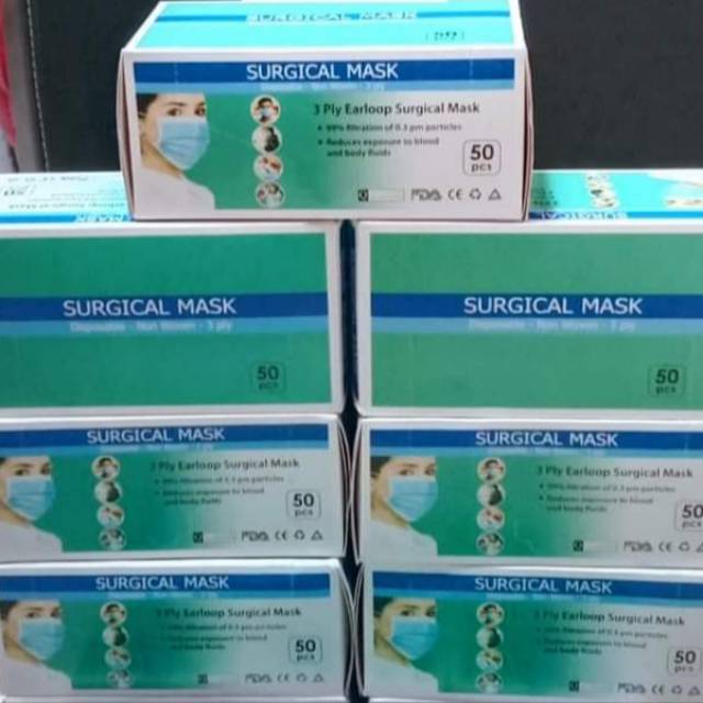 Jual Masker medis/bedah (Surgical Mask) | Shopee Indonesia