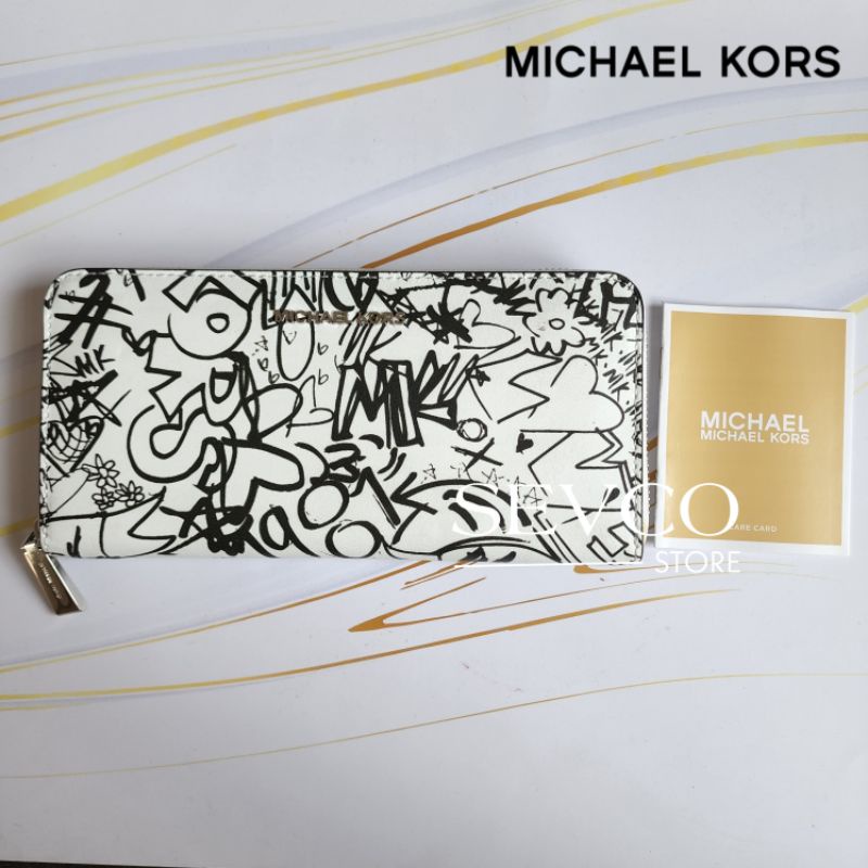 Michael kors on sale graffiti wallet