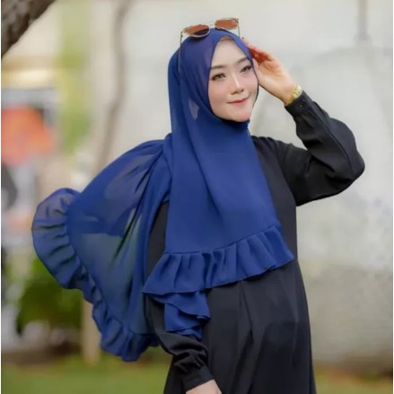 TERMURAH Jilbab Pasmina Sabyan Rempel  / Kerudung Pashmina Rempel Sabyan