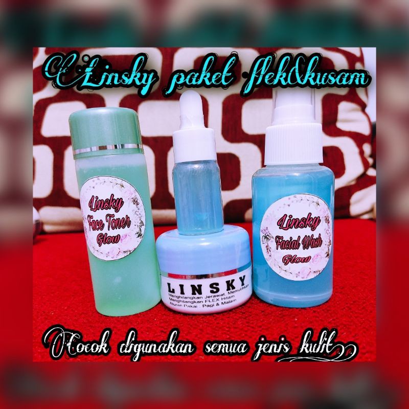 Jual PAKET LINSKY SUSAH PUTIH FLEK HITAM (ORIGINAL TERLARISSS ...