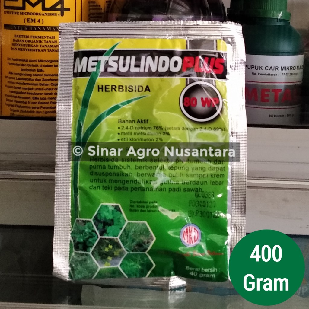 Jual Herbisida Metsulindo Plus Wp Gram Shopee Indonesia