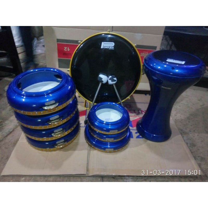 Jual Fullset Komplit Rebana Hadroh Asli Jepara (Darbuka 8") Shopee