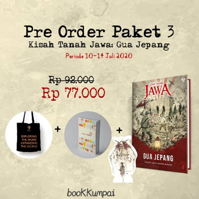 Jual Kisah Tanah Jawa Gua Jepang | Shopee Indonesia