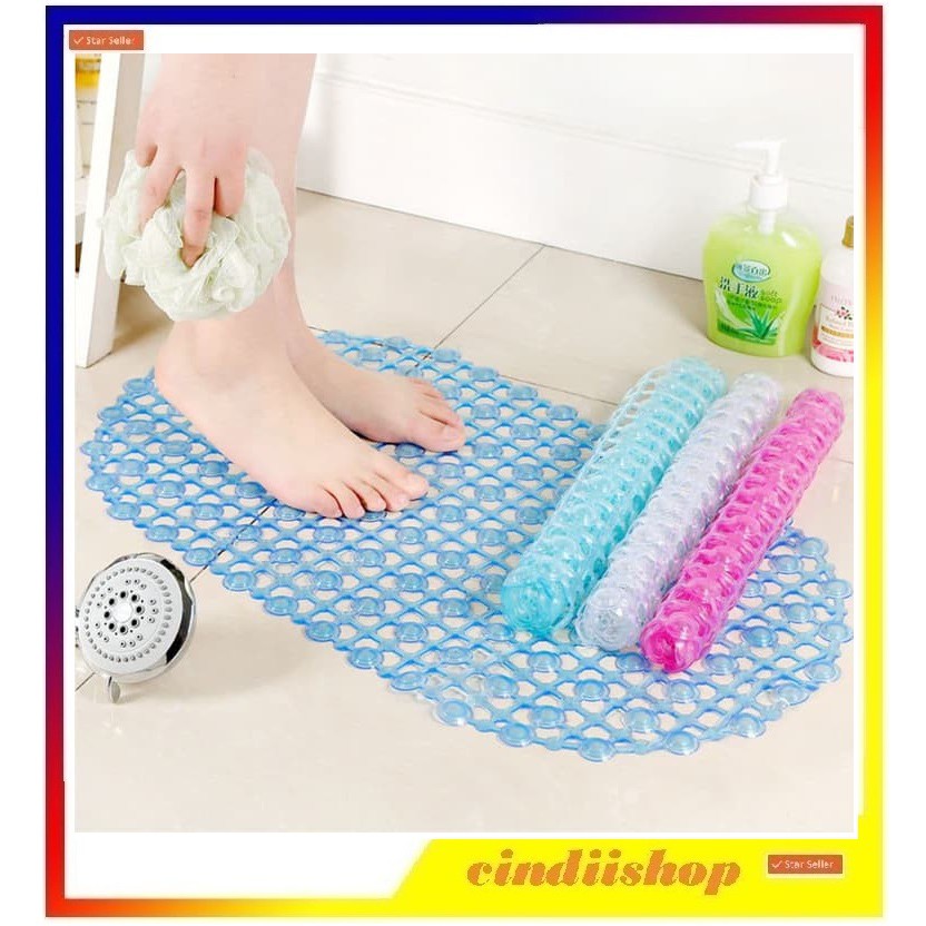 Jual Keset Kamar Mandi PVC Anti Slip Karet Bath Mat alas kaki selip ...