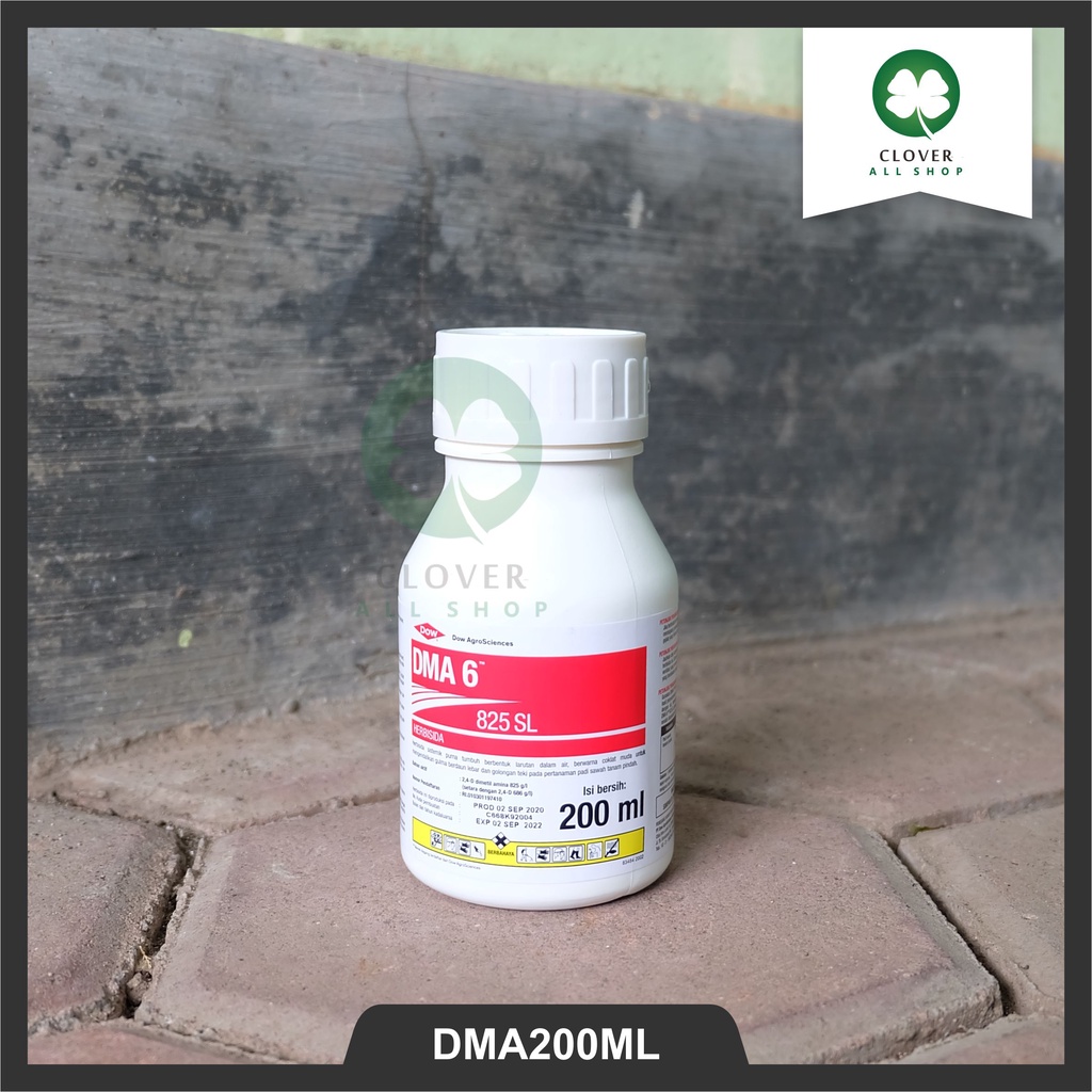 Jual HERBISIDA SISTEMIK DMA6 PEMBASMI RUMPUT DAN OBAT RUMPUT ISI 200ML ...