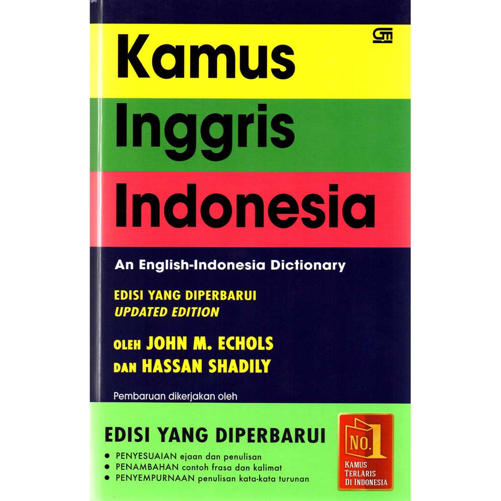 Jual Kamus Inggris Indonesia Edisi Yang Diperbarui Hc Shopee