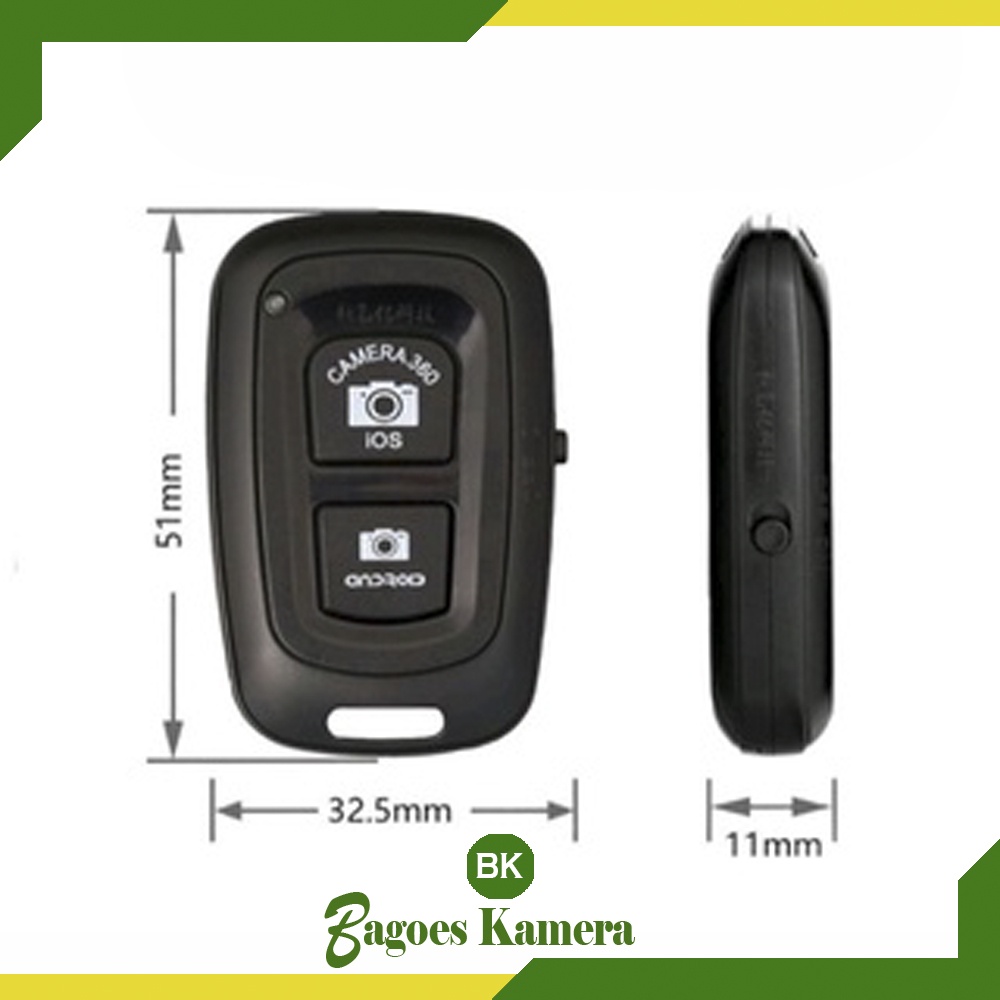 Jual Remote Bluetooth Remote Shutter Kamera Remote Bluetooth kamera hp ...