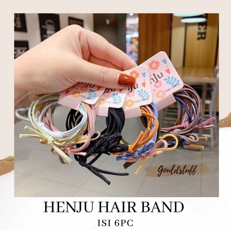 Jual HENJU HAIR BAND / IKAT RAMBUT CANTIK / IKAT RAMBUT LUCU / IKAT ...