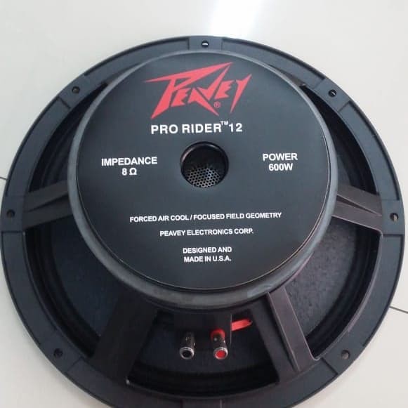 Jual KOMPONEN SPEAKER PEAVEY PRO RIDER 12 INCH 600 WATT | Shopee Indonesia