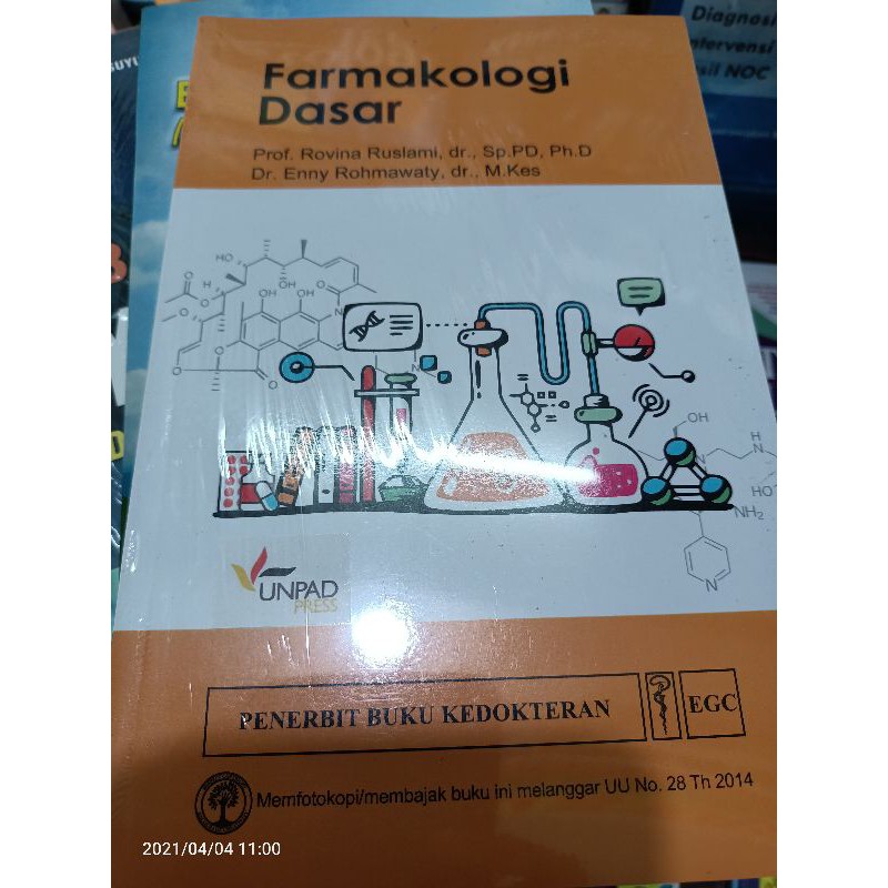 Jual Buku ORI - Buku Farmakologi Dasar Rovina Ruslami & Enny Rohmawaty ...