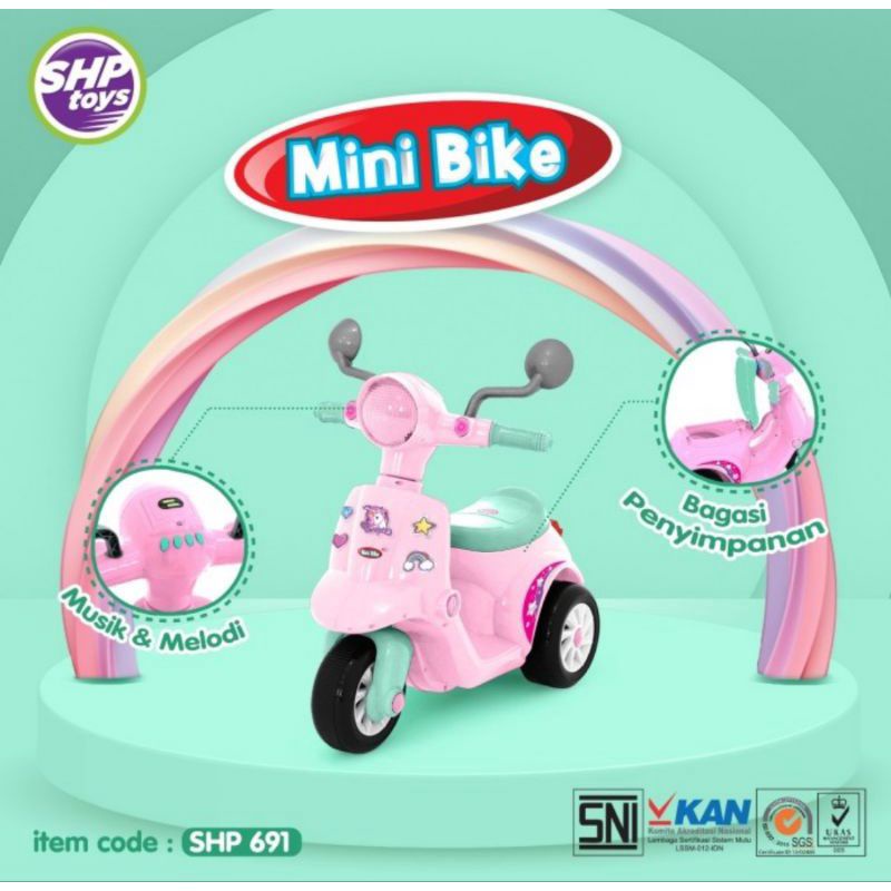 Jual MAINAN MOTOR ANAK RODA 3 ADA MUSIK & LAMPU | Shopee Indonesia