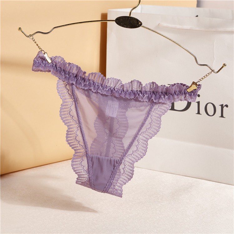 Jual (COD) G String Wanita Sexy Renda Celana Dalam transparan Pakaian ...