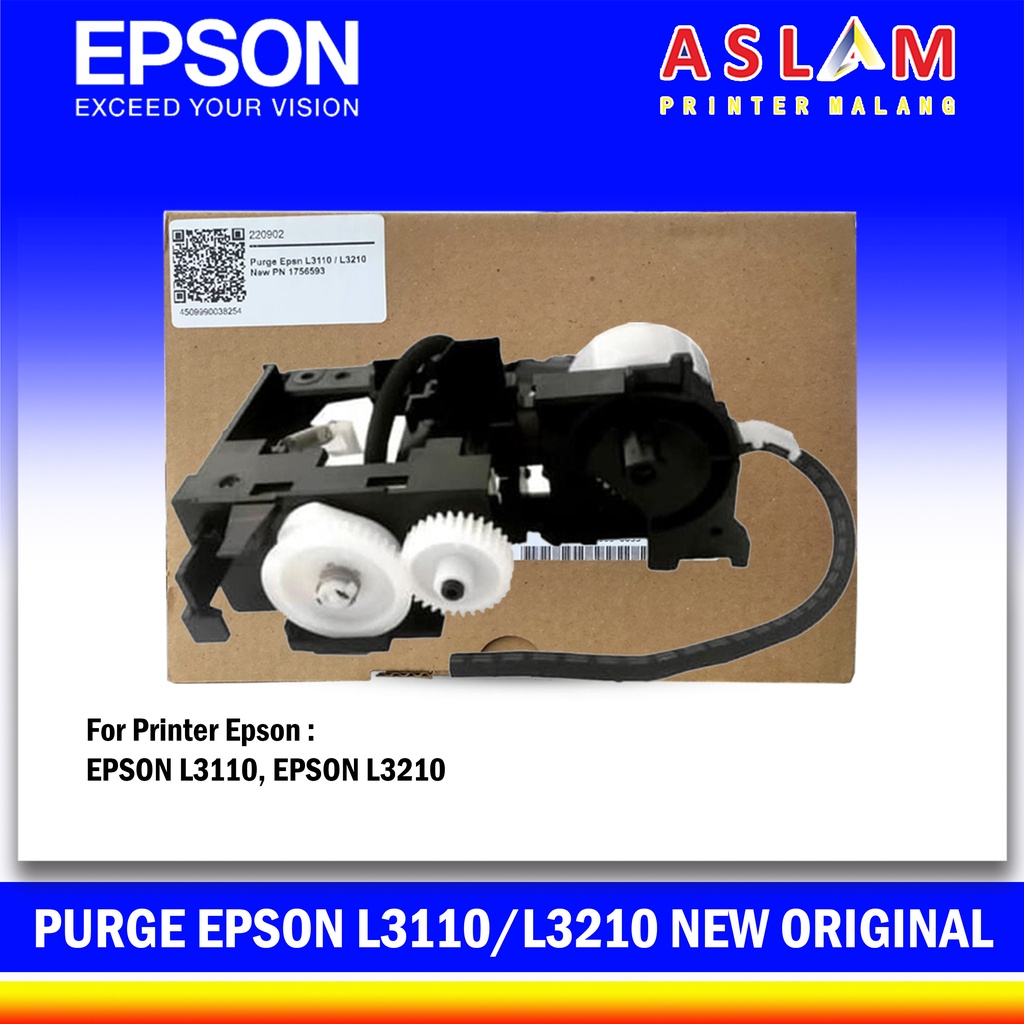 Jual Purge Unit / Pompa Pembuangan Printer Epson L3110 L3210 New