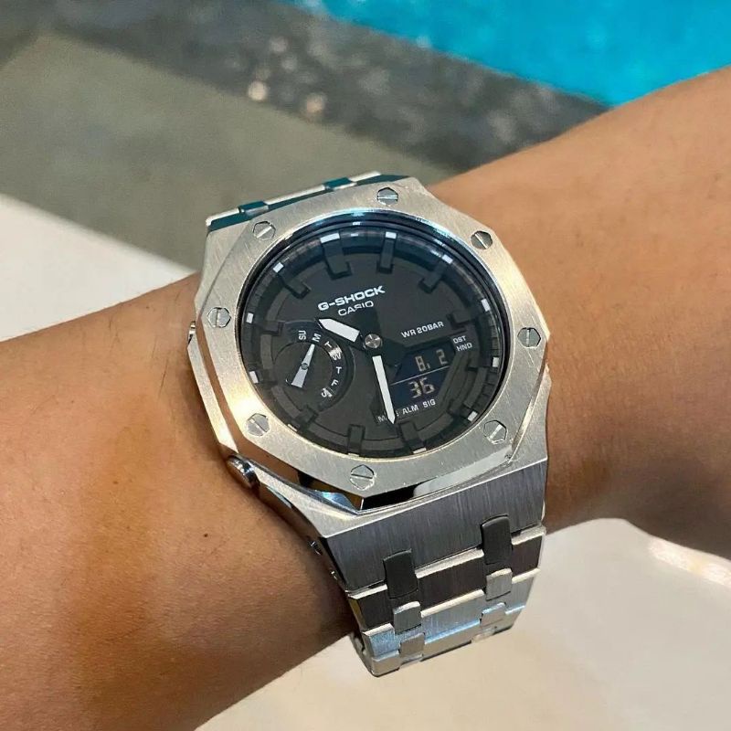 Jual Casio G-shock GA-2100 GA2100 MOD AP GA-2110 Custom not GM