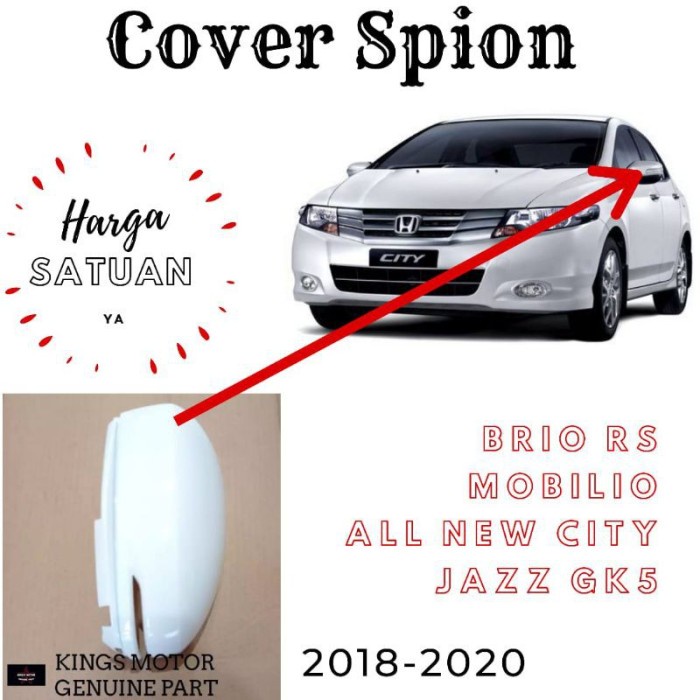 Jual mobilspion cover spion brio rs mobilio new jazz gk5 all new city
