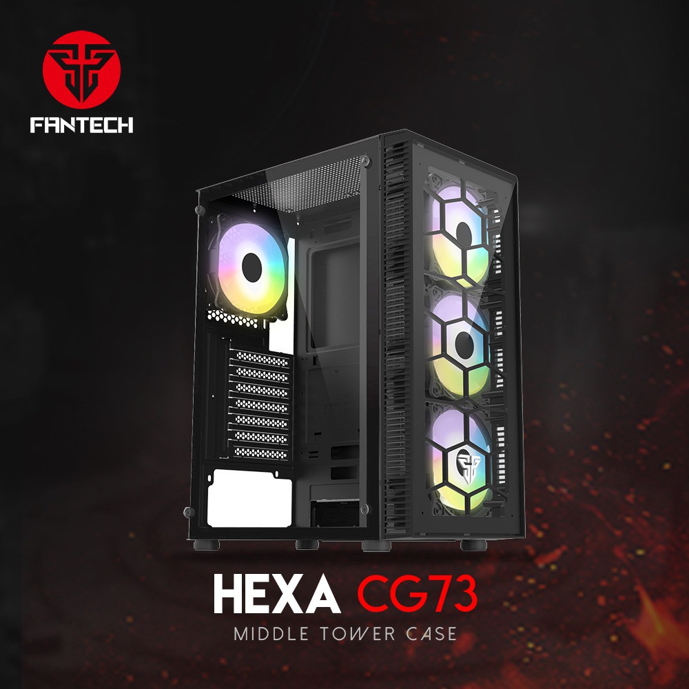 Jual Casing Gaming Fantech HEXA CG73 | Shopee Indonesia