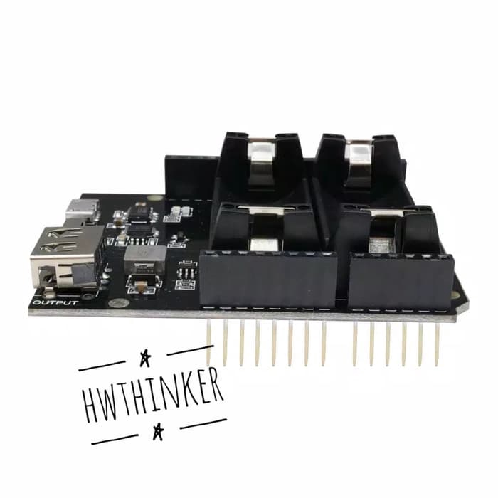 Jual Modul Power Bank ESP8266 ESP32 Baterai battery Shield 16340 untuk ...