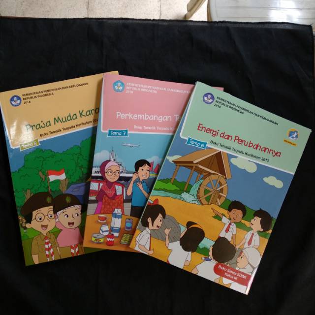 Jual Buku Tematik SD K13 Kelas 3 Tema 678 - semester 2 - 1 paket 3 buku ...