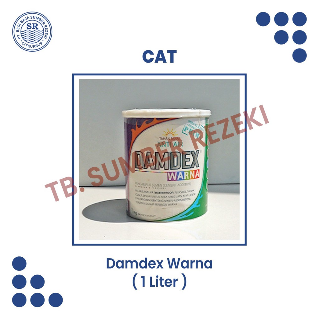 Jual Cat Damdex Warna 1 Liter Shopee Indonesia 1801