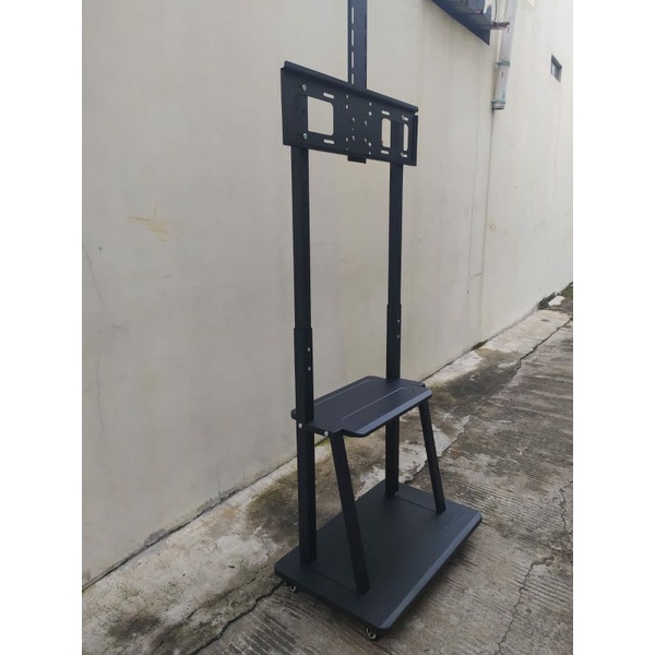 Jual Bracket Breket tv Standing Roda Dorong 65 60 55 60 32 Inch Tilt ...