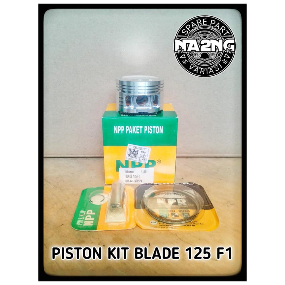 Jual PISTON KIT NPP HONDA SUPRAX 125 FI / BLADE 125 F1 (11K41NPP