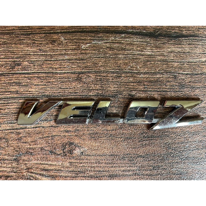 Jual logo emblem mobil tulisan veloz chrome | Shopee Indonesia