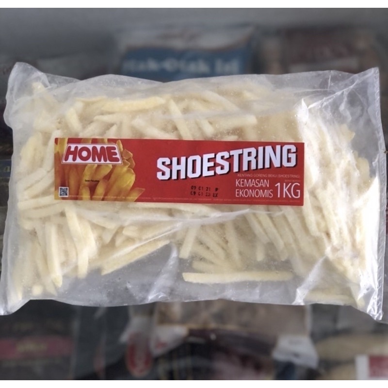 Jual Home Shoestring Kentang Goreng Beku French Fries Kg Shopee Indonesia