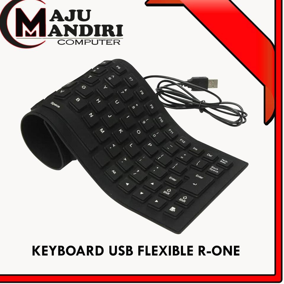 Jual KEYBOARD USB FLEXIBLE (NON NUMERIC) (KODE 7187) | Shopee Indonesia