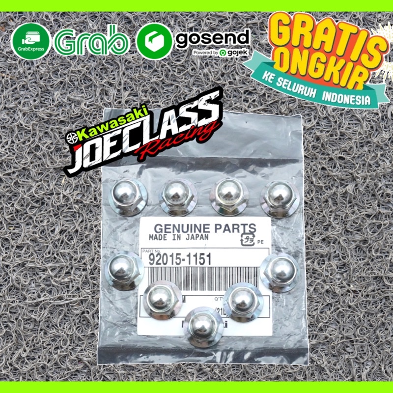 Jual (B23) Nut Cap Engine 8 mm ^ Mur Topi Kop Head Deksel Atas Bawah ...