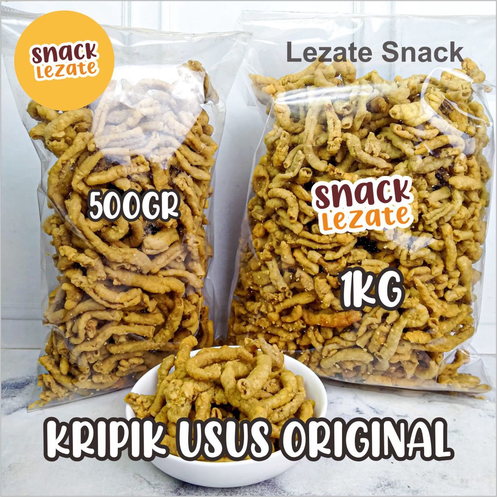 Jual Kripik Usus Ayam Super Original 1 Kg Murah Enak Gurih Renyah