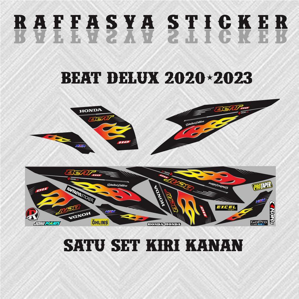 Jual STRIPING VARIASI HONDA BEAT DELUXE 2020 MOTIFSTYLE API | Shopee
