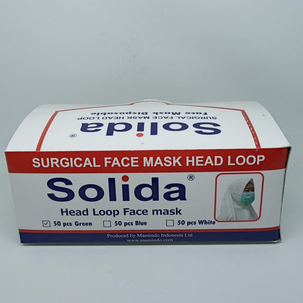 Jual Masker Hijab Solida Type II (3ply) | Shopee Indonesia