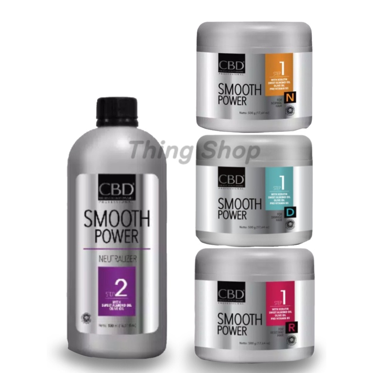 Jual CBD Smooth Power Keratin / Smoothing 500gr | Shopee Indonesia