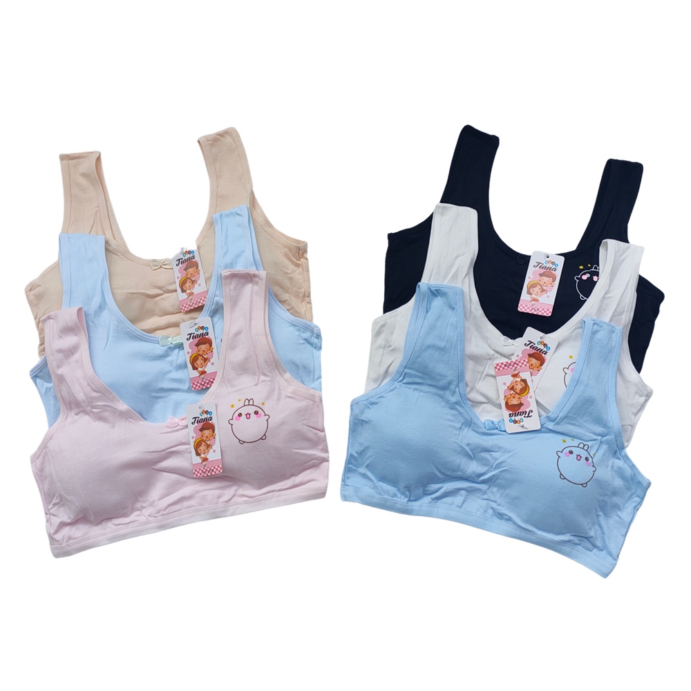Jual Miniset Busa Tiana Anak ABG Perempuan / Miniset Cup Bra Karakter ...
