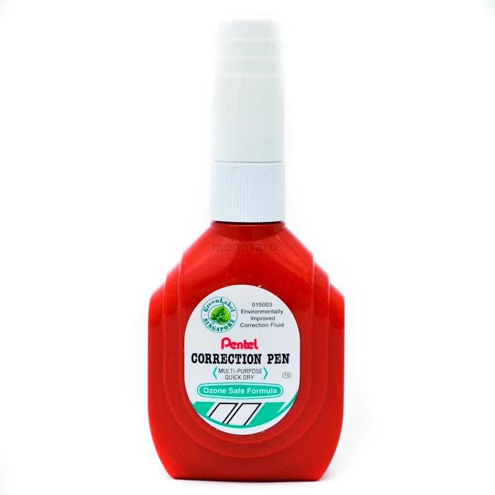 Jual Tip-Ex Correction Pentel Cair ( Botol Merah ) | Shopee Indonesia