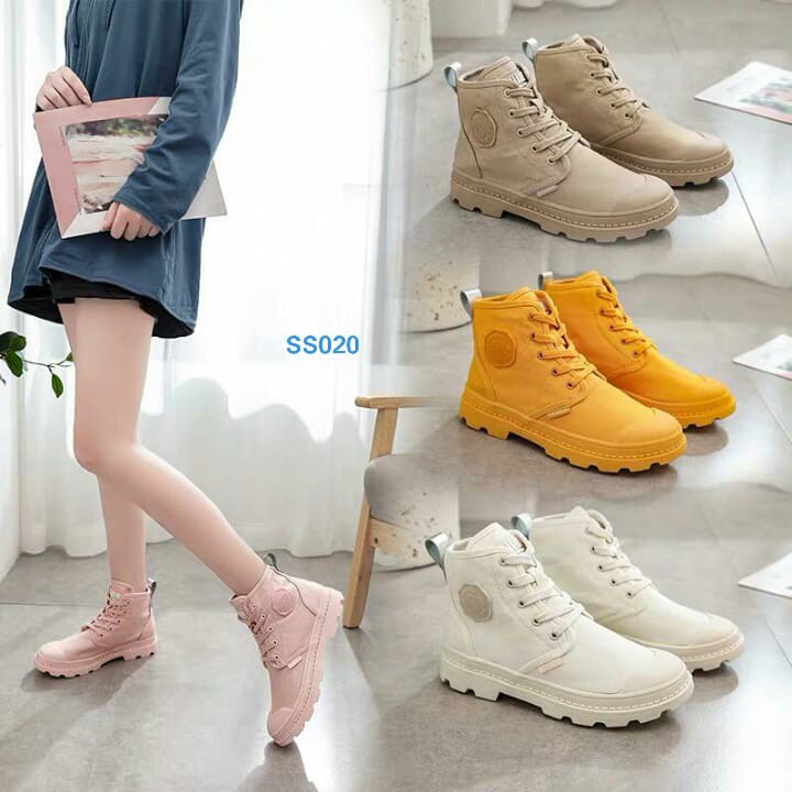 Sepatu boots cheap korean style