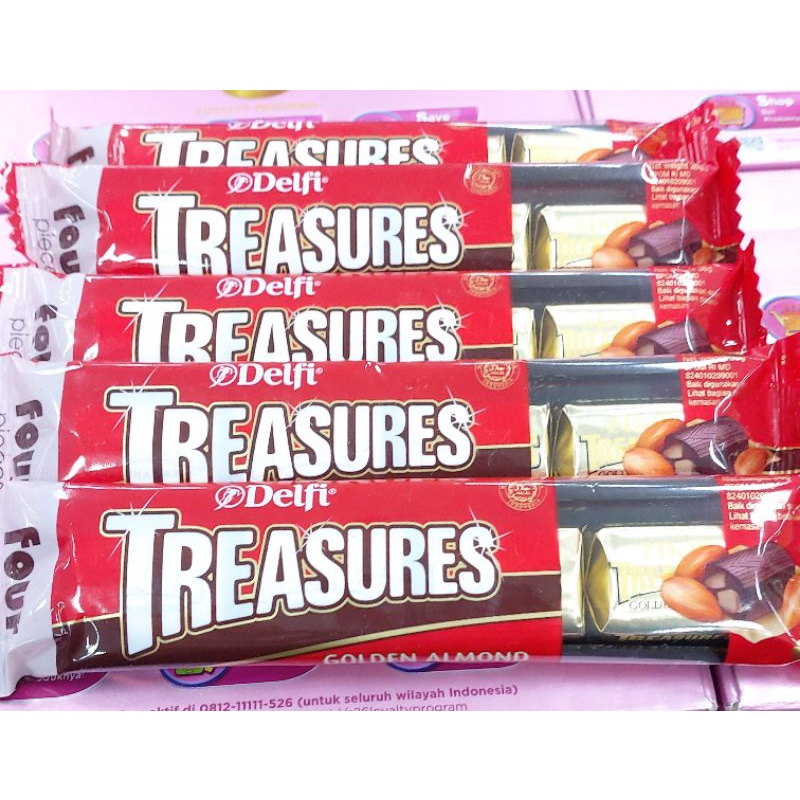 Jual Delfi Treasure Almond Gr Shopee Indonesia