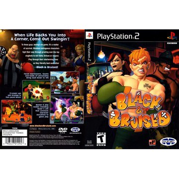 Black & Bruised Sony Ps2 Playstation 2 Pal - Original Nouveau Scellé