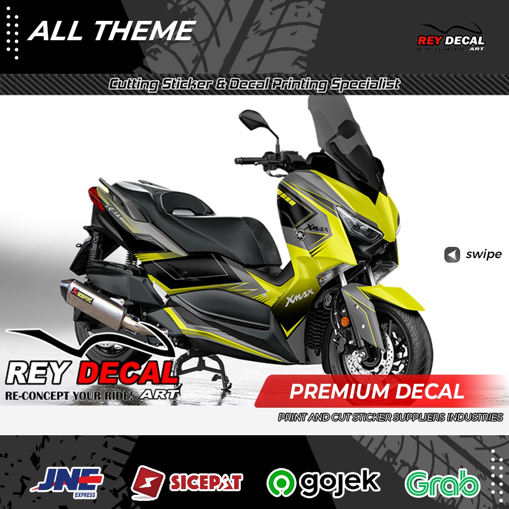 Jual STICKER STIKER PRINTING DECAL YAMAHA XMAX - 2 | Shopee Indonesia