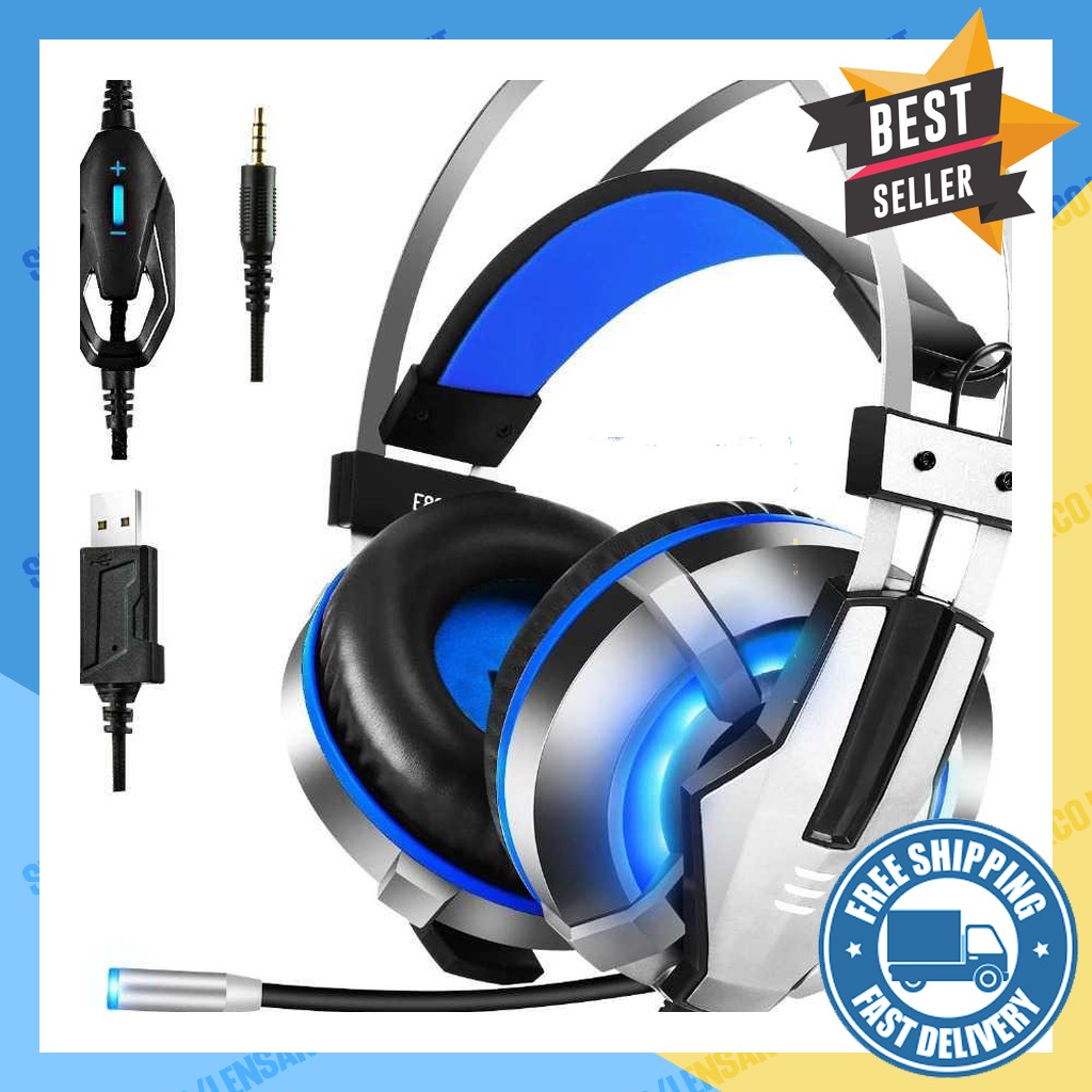 Jual EKSA Gaming Headphone Headset LED with Mic - E800 Limited | Shopee ...