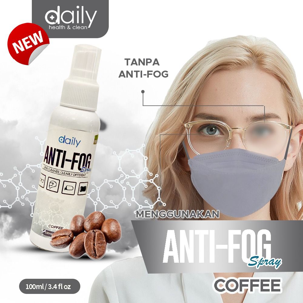 Jual Anti Fog Pembersih Kacamata Spray Anti Fog Daily Pembersih