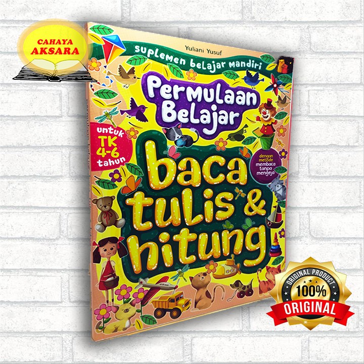 Jual BUKU CALISTUNG ANAK TK PAUD PERMULAAN BELAJAR BACA TULIS & HITUNG ...